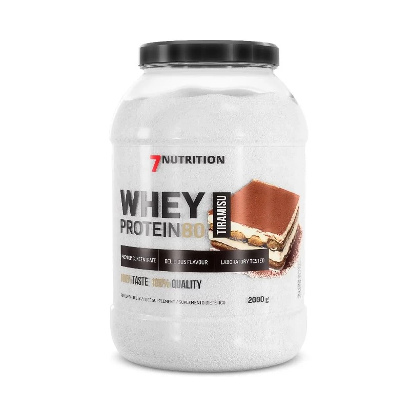 7 NUTRITION WHEY PROTEIN 80 TIRAMISU 2 kg