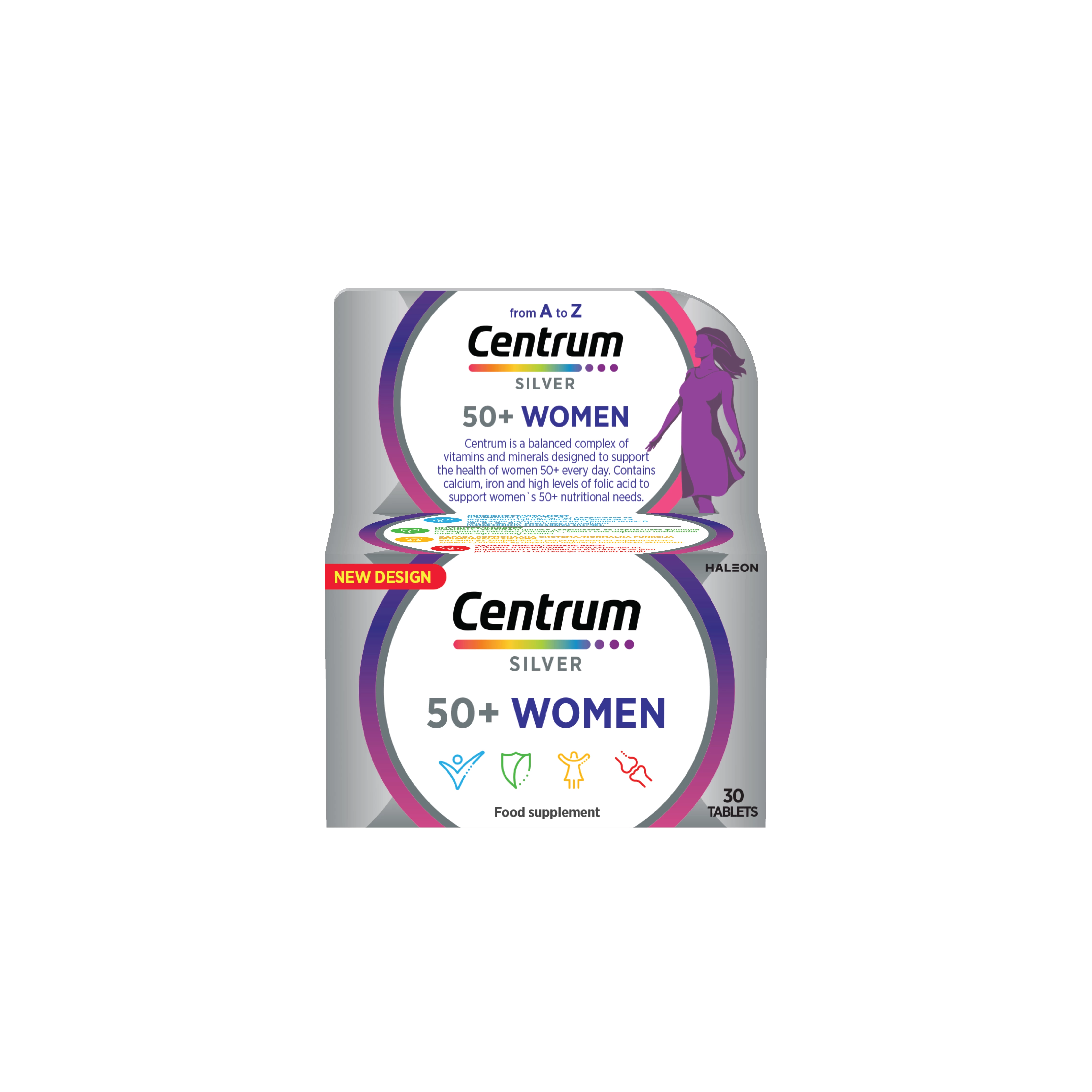 CENTRUM SILVER  50+ WOMEN TBL 30X za zdravu ženu