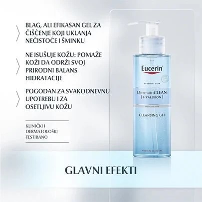 Eucerin DermatoCLEAN Gel za čišćenje lica