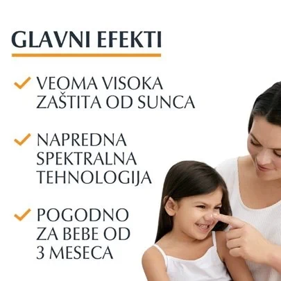 Eucerin Sun Sprej na pumpicu za zaštitu osetljive dečje kože od sunca SPF 50+