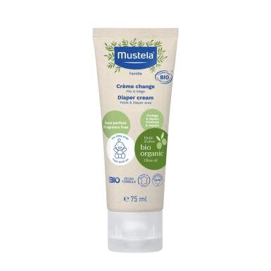 MUSTELA ORGANIC KREMA ZA PELENSKU REGIJU 75 ml