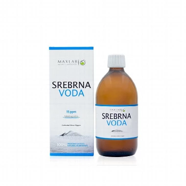 MAXLAB SREBRNA VODA 500ML